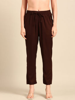 De Moza - Brown Women's Casual Pant