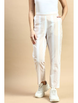 De Moza - Beige Women's Casual Pant