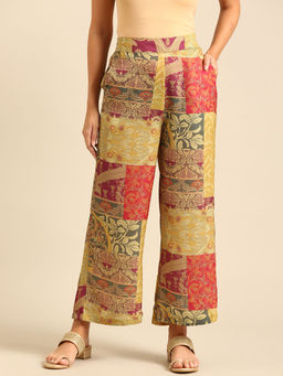De Moza - Multi-Colour Women's Casual Palazzo