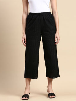 De Moza - Black Women's Casual Palazzo