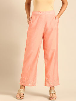 De Moza - Pink Women's Casual Palazzo