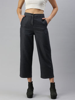 De Moza - Black Women's Casual Pant