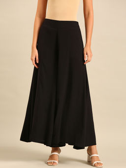De Moza - Black Women's Casual Palazzo