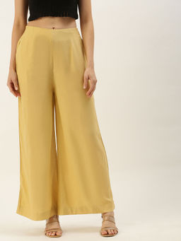 De Moza - Beige Women's Casual Palazzo