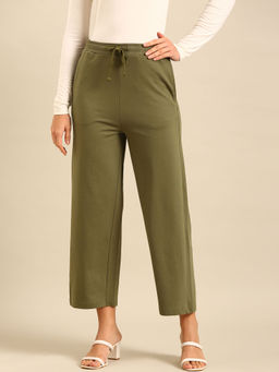 De Moza - Olive Women's Casual Pant