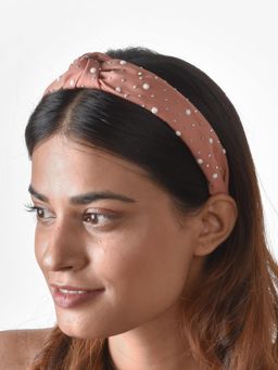 Joker and Witch - Joker & Witch Ronnie Pearl Brown Hairband