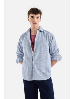 Snitch - Blue Stripes Full Sleeves Regular Casual Shirt for Men