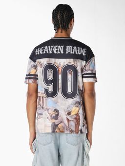 Jack & Jones - Men Artwork Printed Oversized T-shirt