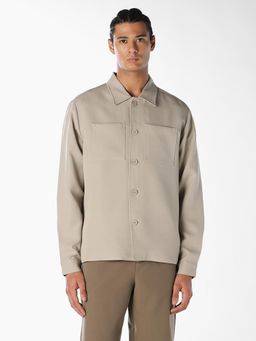 Jack & Jones - Men Cotton Oversized Shacket
