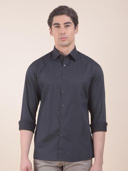 Cantabil - Regular Fit Pure Cotton Fabric Print Shirt For Men