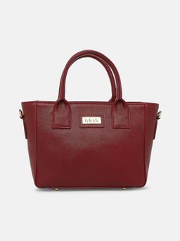 IYKYK by Nykaa Fashion - Barbie Maroon Sling and Cross Bag