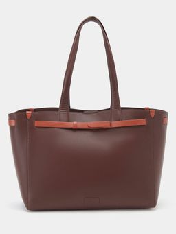 IYKYK by Nykaa Fashion - Defined Brown Tote