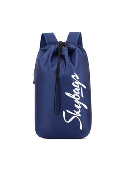 Skybags - String 15L Casual Drawstring Backpack - Navy Blue