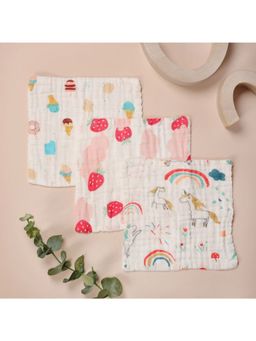 Kicks and Crawl - Candy Land Wash Cloths (Pack of 3)