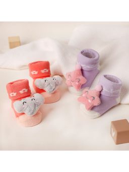 Kicks and Crawl - Starstruck Socks (Pack of 2)