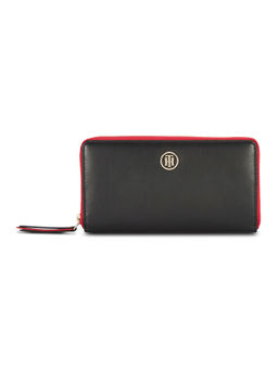 Tommy Hilfiger - Coorg Womens Black Solid Wallet