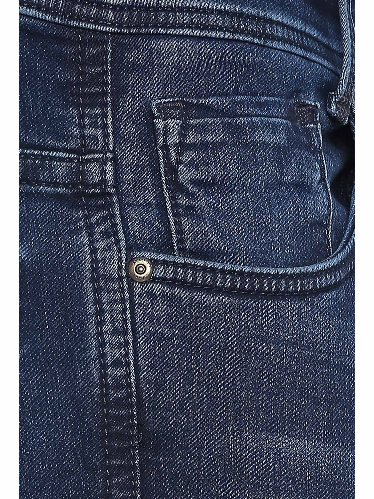Buy Mufti Dark Blue Mens Super Slim Fit 