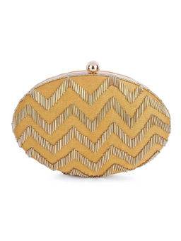 A Clutch Story - Gold Patterned Clutches
