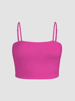 Cider - Solid Classic Crop Top Curve & Plus