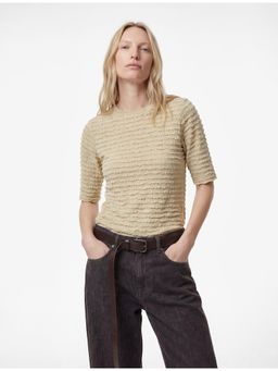 Koton - Semi Sheer T-Shirt - Green