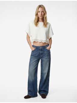 Koton - Lace Detail Top - White