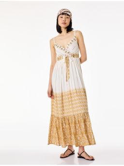 Koton - Thin Strappy Dress - Beige