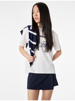 Koton - Crew Neck T-Shirt - White