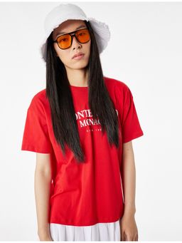 Koton - Cotton T-Shirt - Red