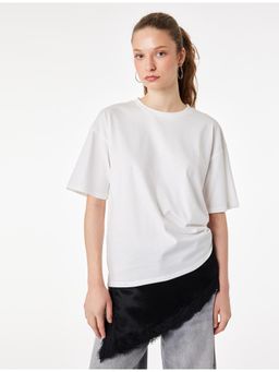 Koton - Solid T-Shirt - White