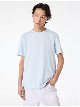 Koton - Basic T-Shirt - Blue