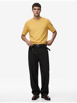 Koton - Short Sleeve T-Shirt - Yellow