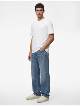 Koton - Crew Neck T-Shirt - White