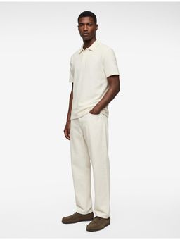 Koton - Polo Collar T-Shirt - Beige