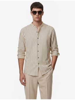 Koton - Striped Shirt - Green
