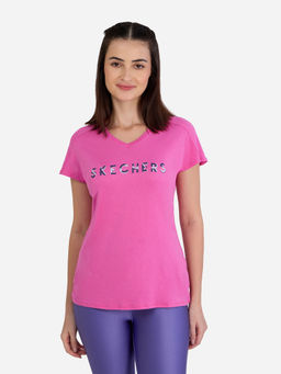 SKECHERS - Pink Performance T-Shirt
