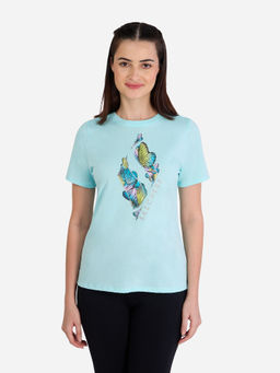 SKECHERS - Diamond Butterfly Shadow T-Shirt