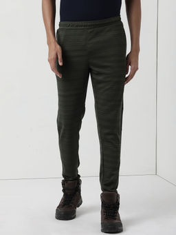 WILDCRAFT - Mens Green Regular Track Pant
