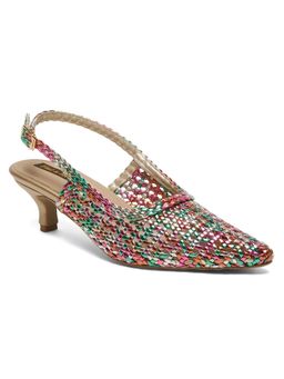 Flat n Heels - Women Multi-Color Kitten Heels