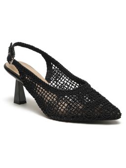 Flat n Heels - Women Black Stiletto Heels