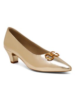 Flat n Heels - Women Pumps Gold Heels
