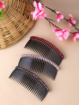 Yellow Chimes - Set of 3 Side comb pin