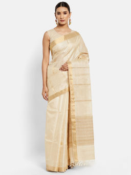 Fabindia - Silk Woven Sari without Blouse