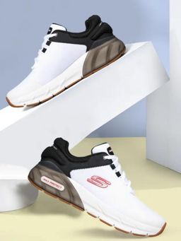 SKECHERS - Men Max Protect Sport Balmer Running Shoes White