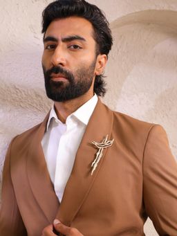 Cosa Nostraa - Men Golden Drift Brooch