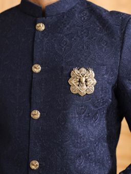 Cosa Nostraa - Men Gold Regal Stag Brooch