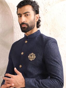 Cosa Nostraa - Men Gold Serene Stag Brooch