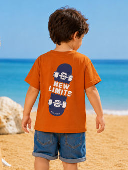 Purple United Kids - Boys Mustard Jersey T-Shirt