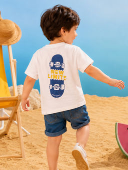 Purple United Kids - Boys White Jersey T-Shirt