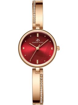 Kenneth Scott - Women Red Dial Analog Watch - K23506-RBKR (M)