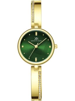 Kenneth Scott - Women Green Dial Analog Watch - K23506-GBGG (M)